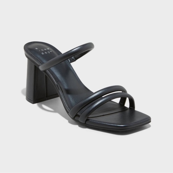 a new day Shoes - Slip on Black Heel